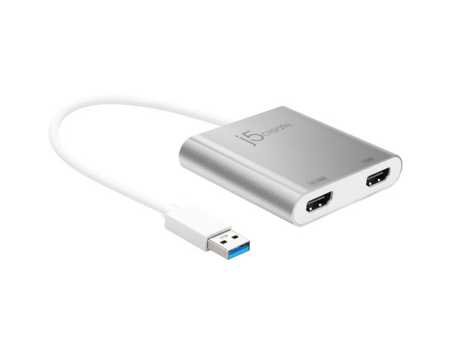 j5create USB 3.1 Gen 1 to Dual HDMI Multi-Monitor Adapter