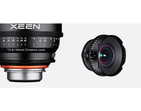 Xeen 16mm T2.6 Lens EF mount